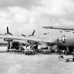 B-29 Superfortress bomber TINIAN airfield PTO