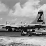 Boeing B-29 bomber Z 11 of 500th bomb group on SAIPAIN PTO