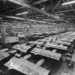 B-29 Superfortress on assembly line at Renton Plant