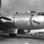 Boeing B-29 Superfortress Mona nose art