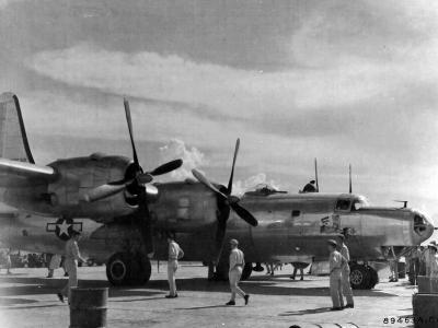 B-32 Dominator 42-108532 Hobo Queen II of the 386th BS, 312th BG