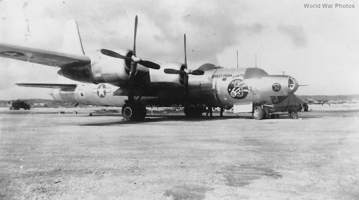 B-32 42-108530 „Direct From Tokyo” from 312th BG