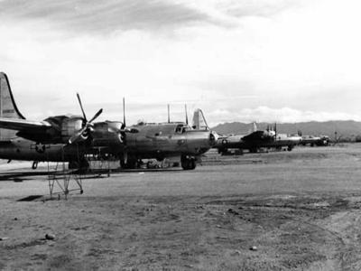 Consolidated B-32A Dominator in the Philippines 312nd bomb group 1945