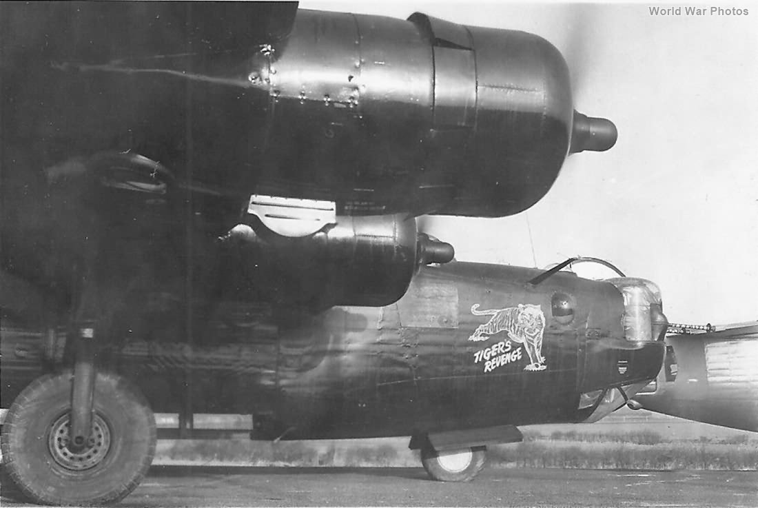 B-24H 42-94816 Tigers Revenge 492nd BG