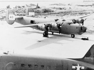 B-24J 42-100410 of the 22nd BG, 19th BS