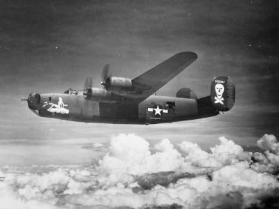 B-24J 42-109987 „Pretty Baby” of the 319th BS, 90th BG