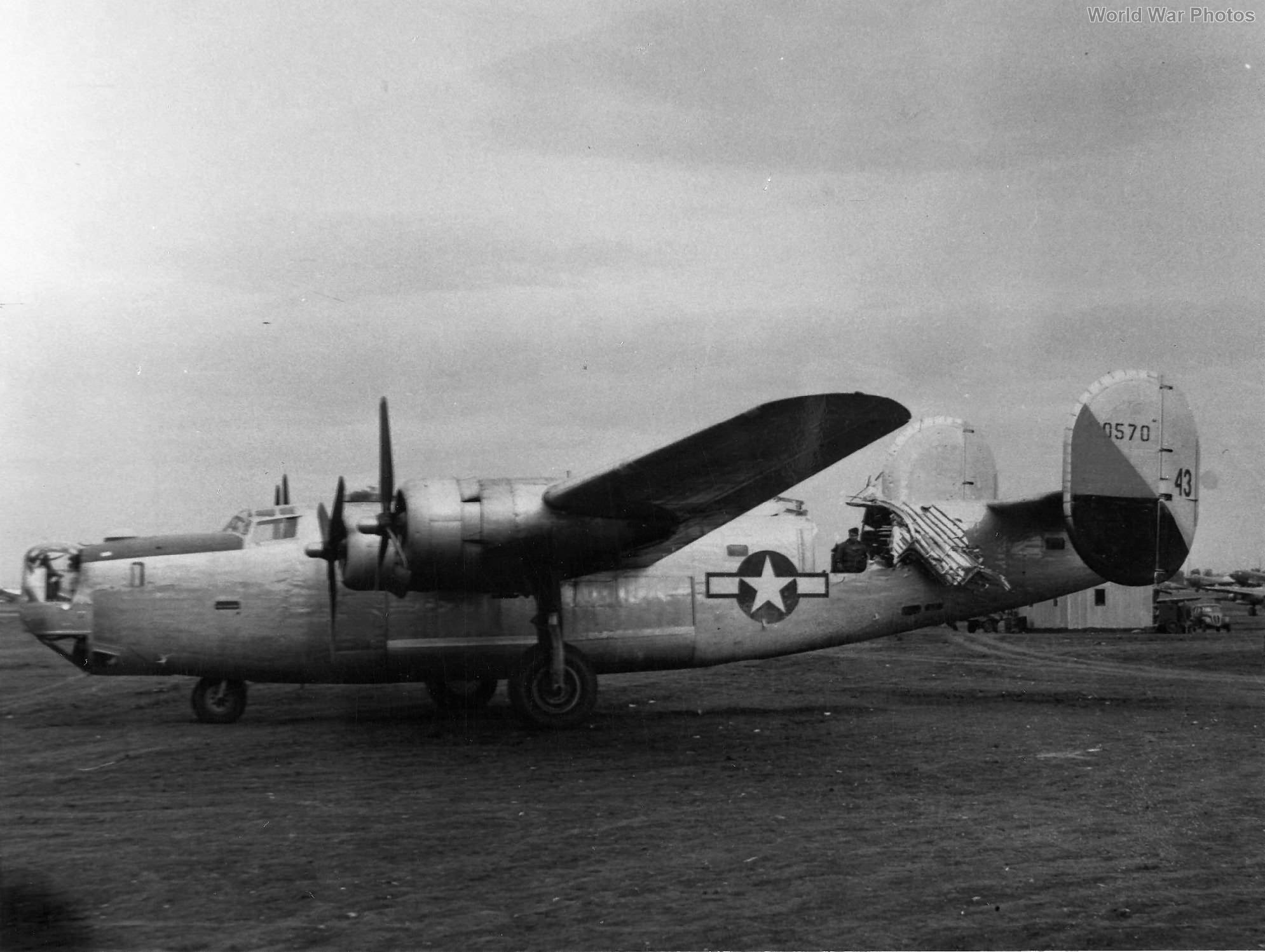 B-24J 44-10570 of the 449th BG, 717th BS