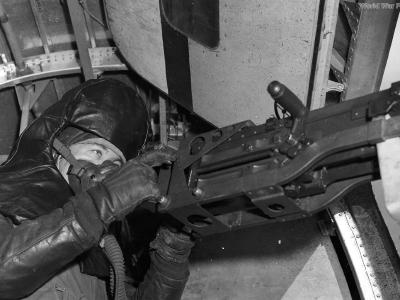 B-24 Waist Gunner with Armor, 376th BG 1944