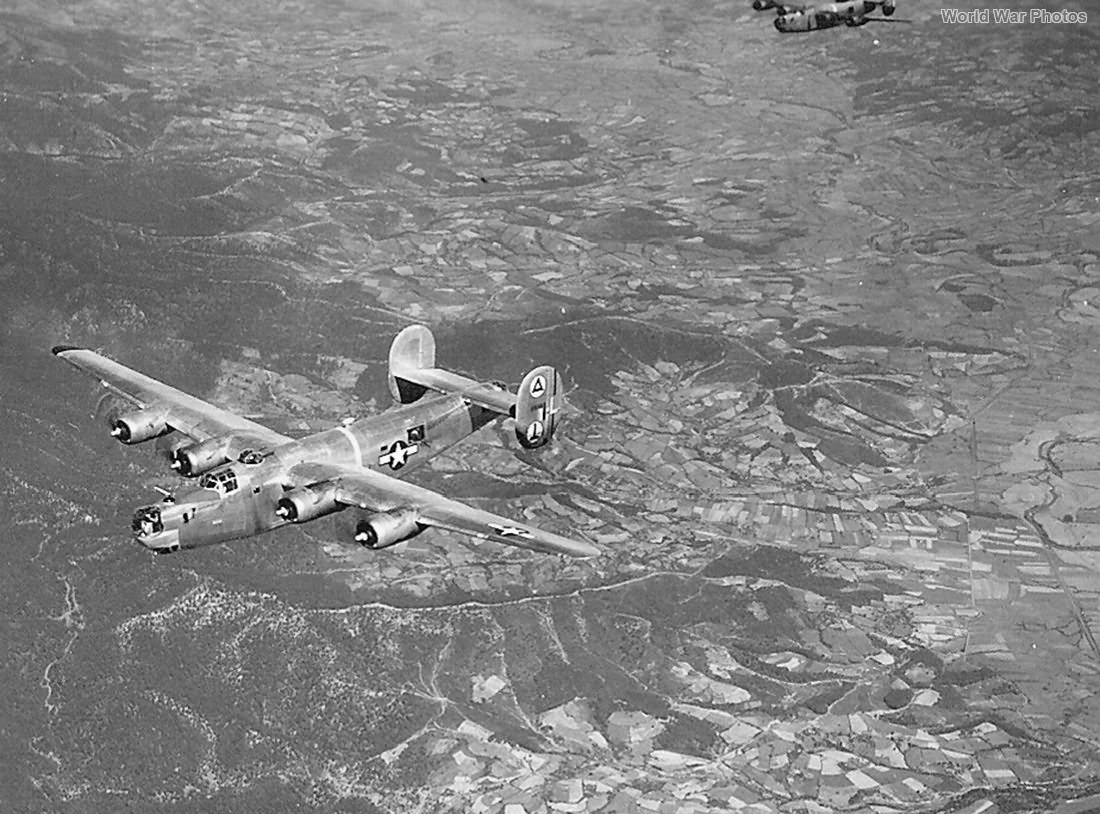 B-24H 42-51183 of the 376th Bomb Group