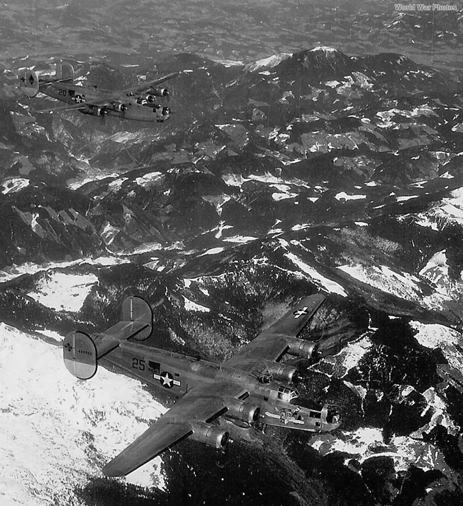 B-24 of the 455th BG, 741st BS