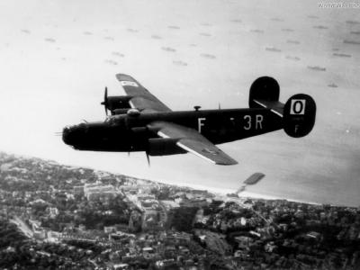 B-24 3R-F of the 486th BG