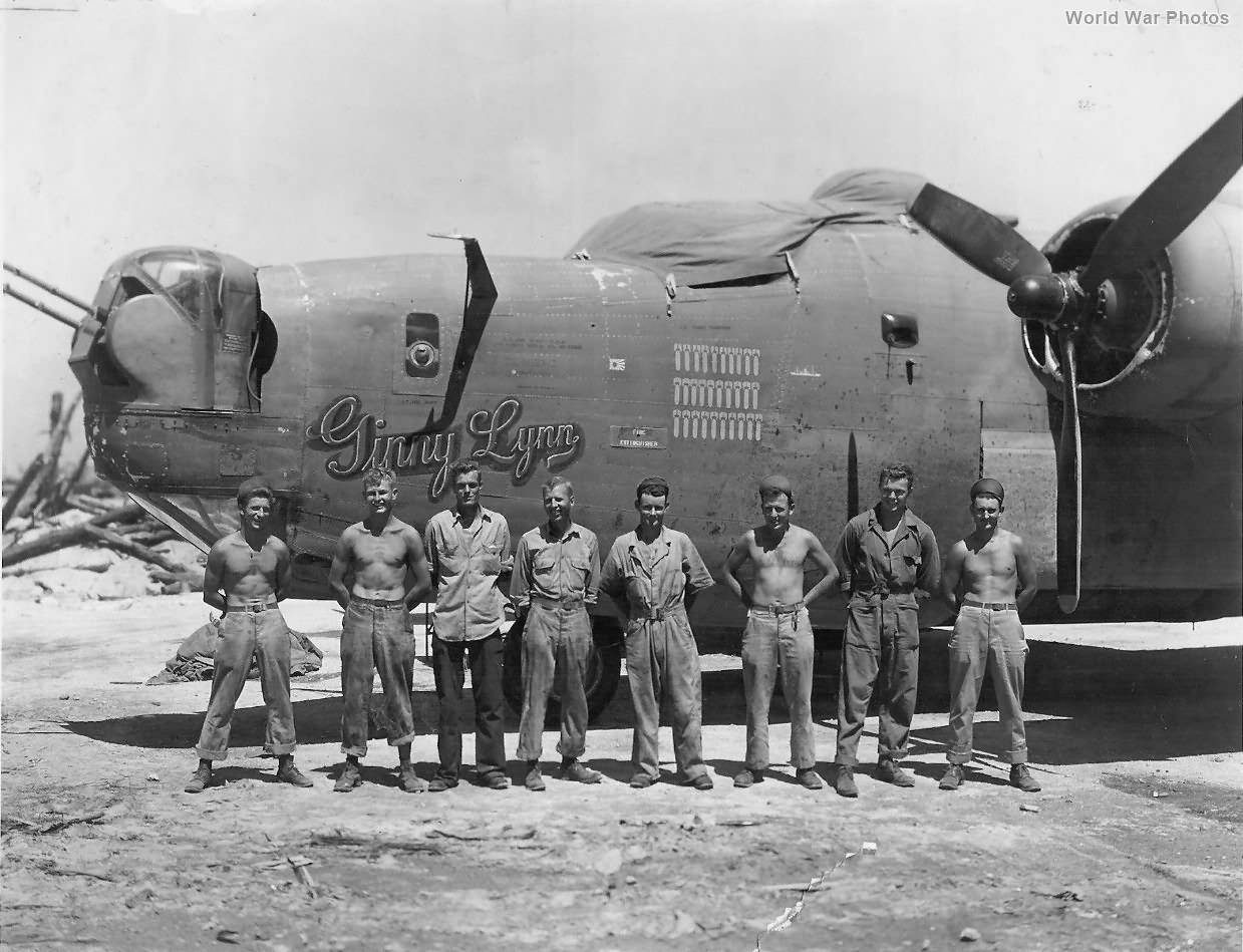 B-24 42-72968 GINNY LYNN of the 30th Bomb Group