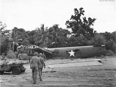 B-24 41-24073 in New Guinea