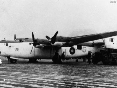 Liberator GR VI KK258 of No. 8 Squadron RAF at Kallang September 1945
