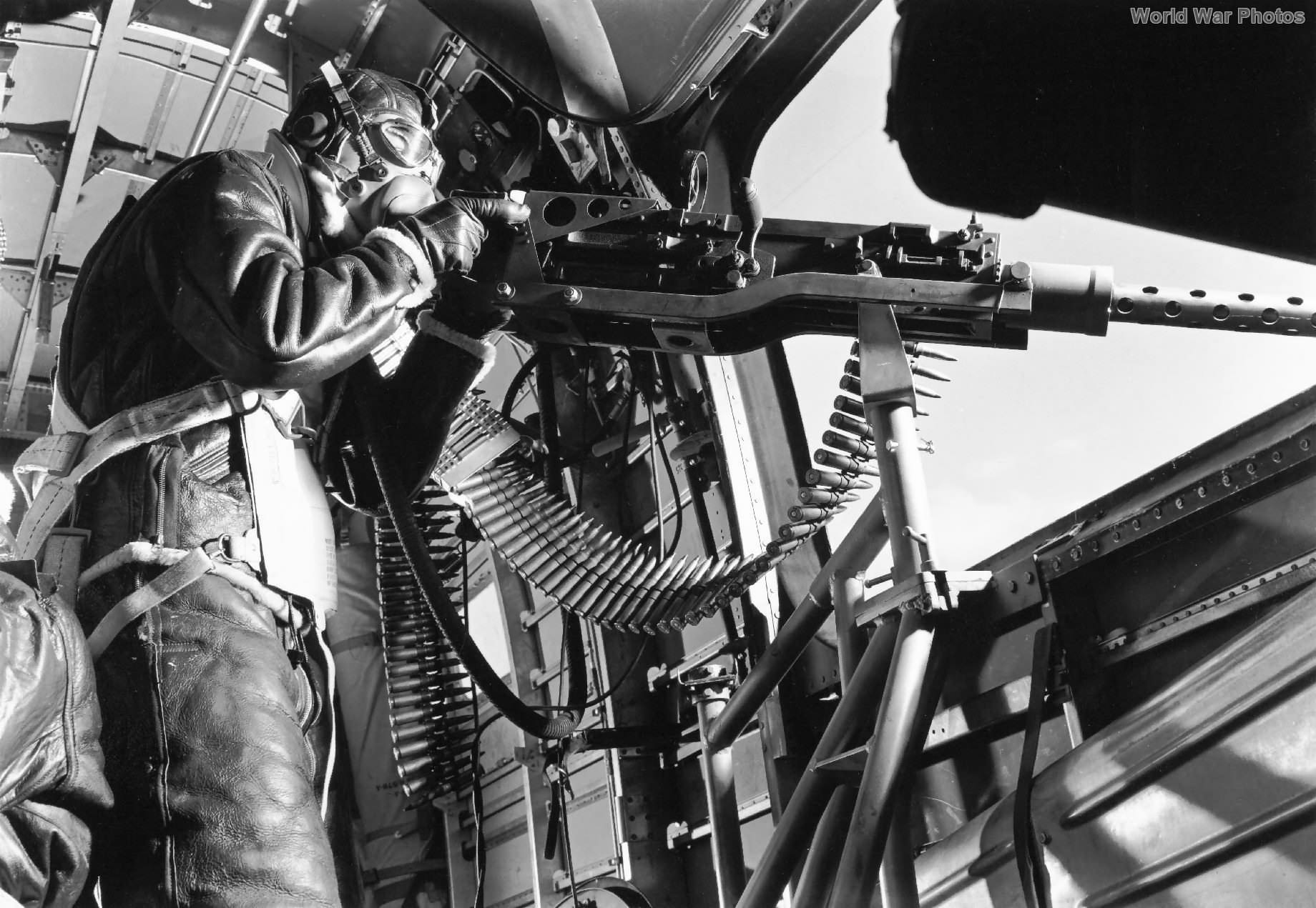 Waist Gunner of B-24