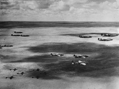 B-25D-20 12th Bomb Group over North Africa 1943