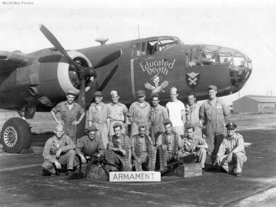 B-25 Educated Death 106th Recon