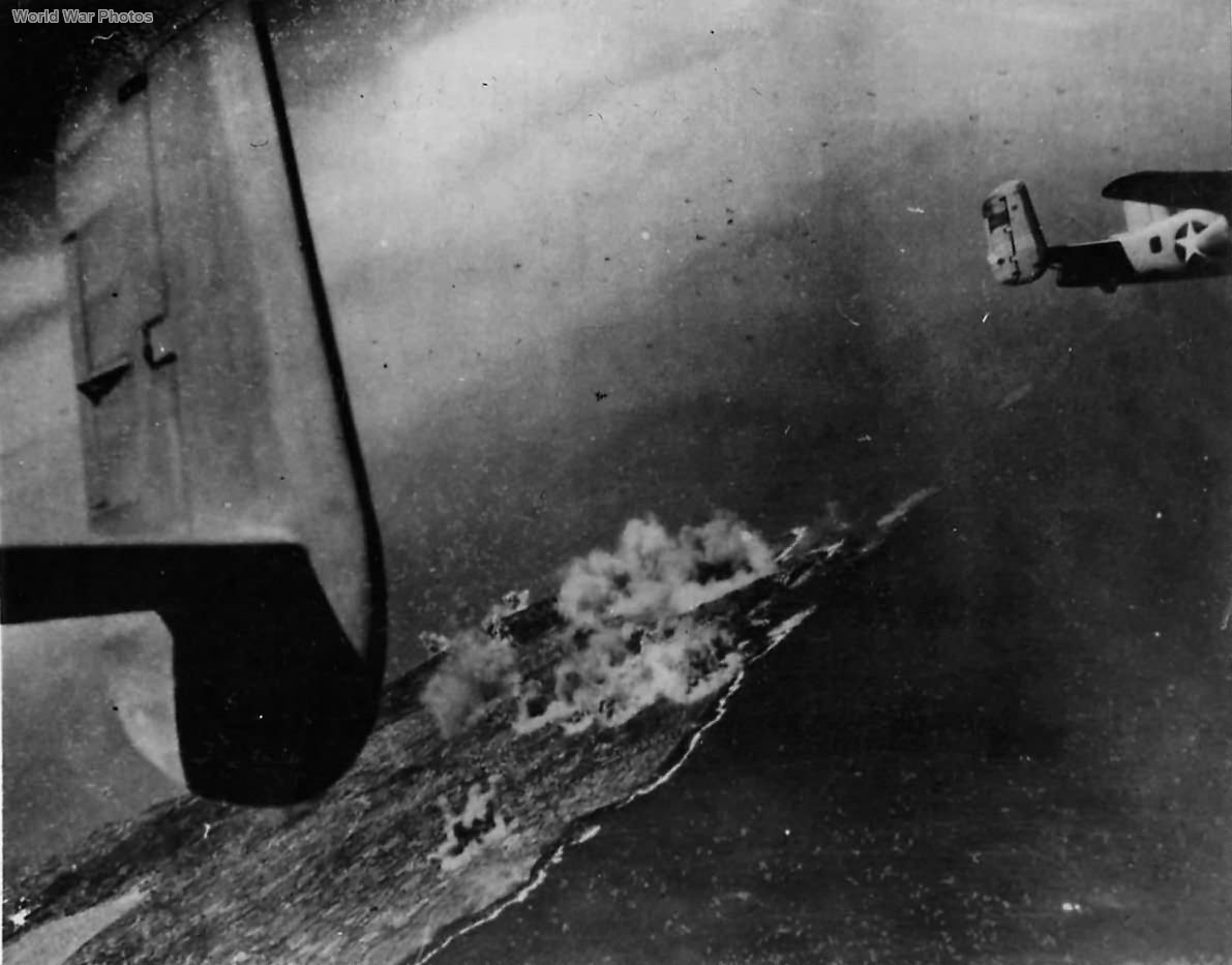 B-25 during Pantelleria Raid 1943