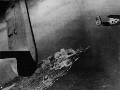 B-25 during Pantelleria Raid 1943
