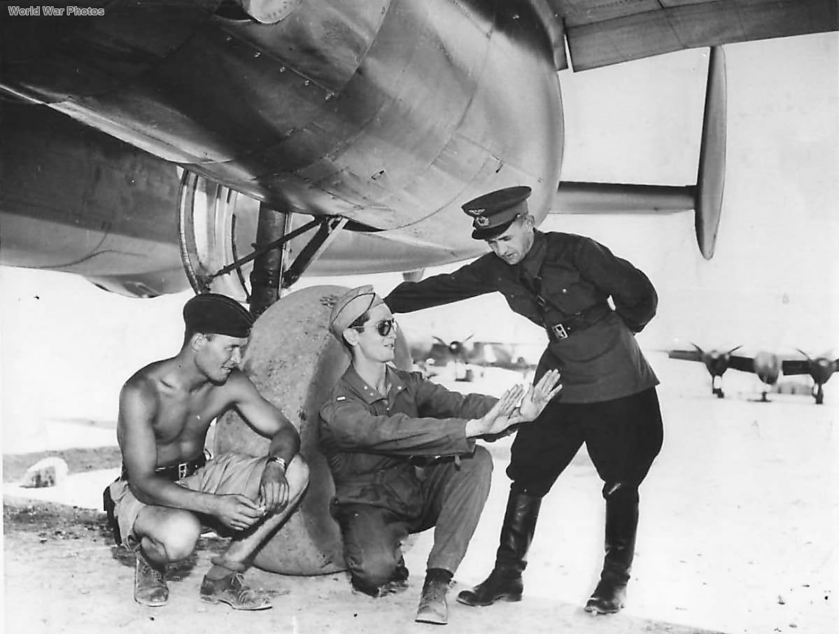 US Ferry Pilots Deliver B-25s to Russians in Middle East 42 2