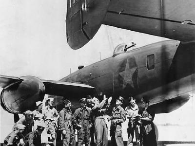 US Ferry Pilots deliver B-25s to Russians in Middle East 42