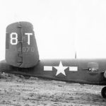Tail Section of B-25J 43-4070 8T