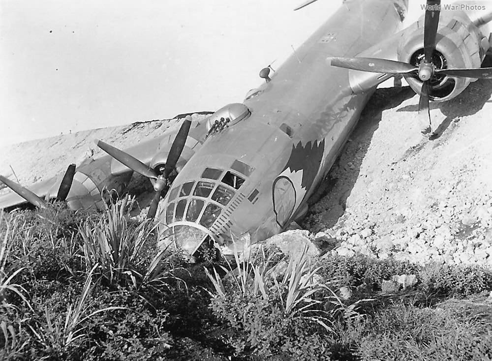 Crashed 509th Bomb Group B-29 1945
