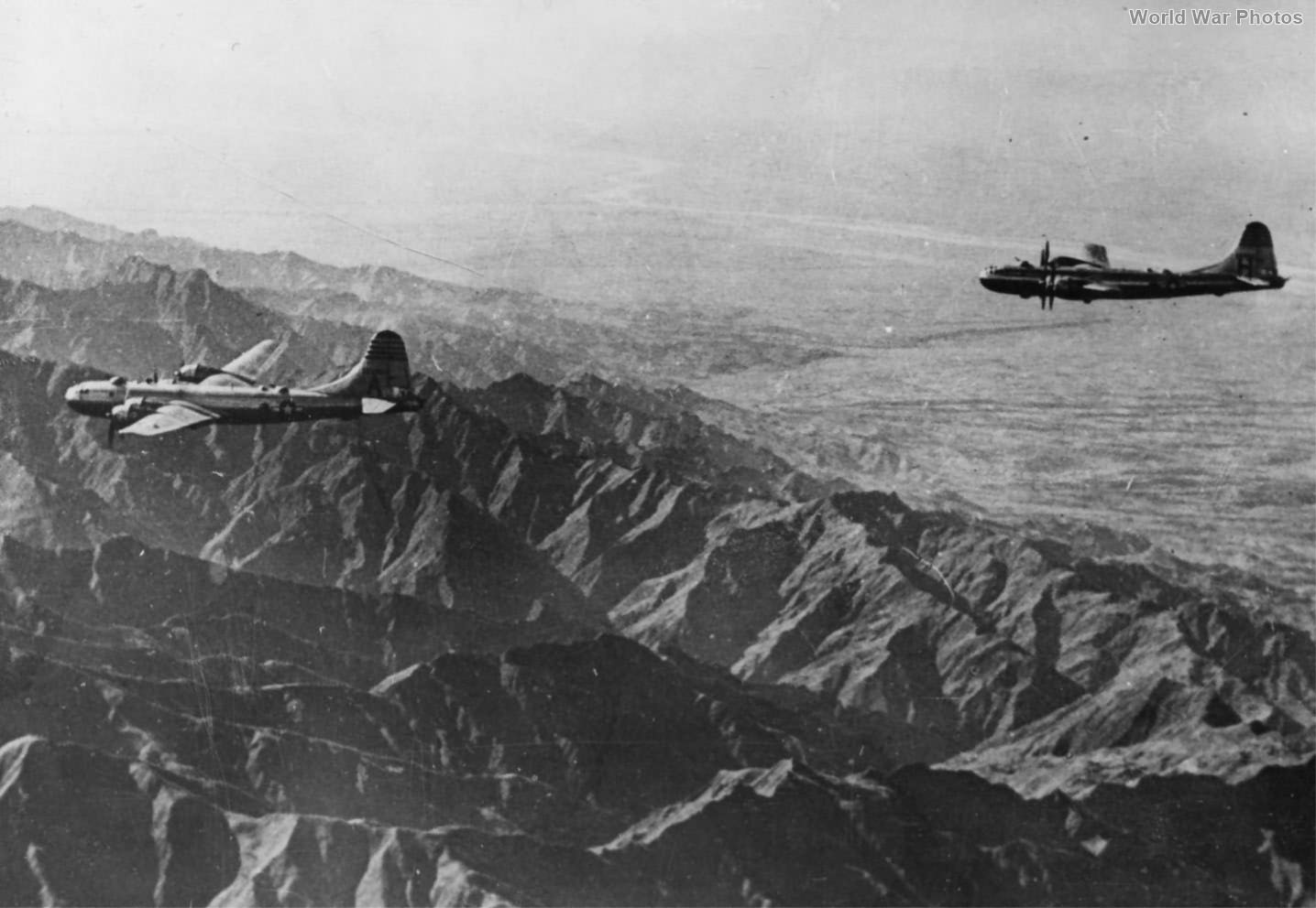 B-29 of the 40th BG over China