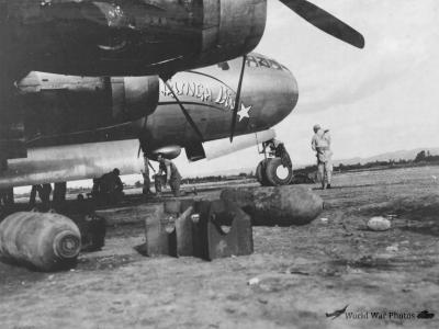 B-29 42-24504 Gunga Din 792nd BS 468th BG
