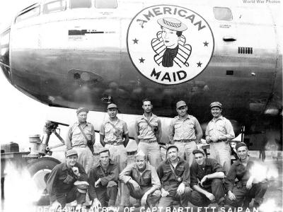 B-29 42-24593 American Maid of the 497th BG, 869th BS Saipan