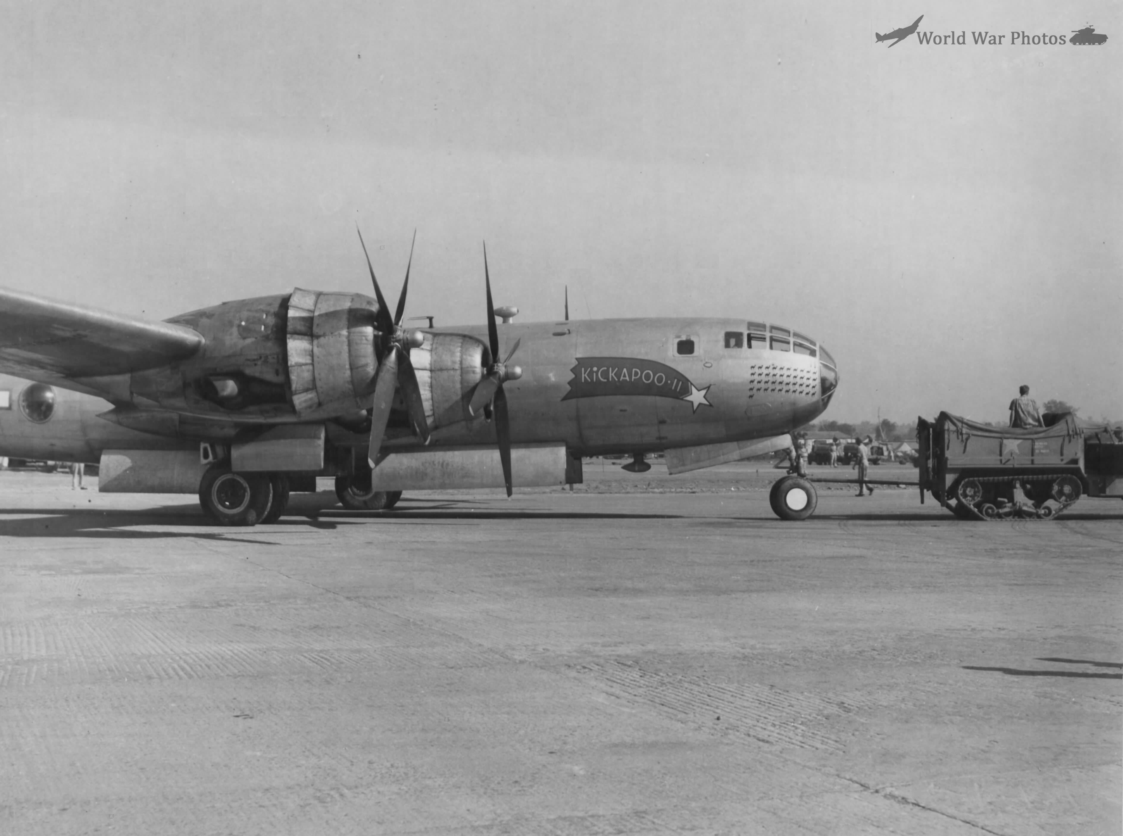B-29 42-6232 Kickapoo II 792nd BS 468th BG India 1944