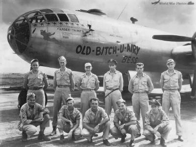 B-29 42-6273 OLD-BITCH-U-AIRY BESS 462
