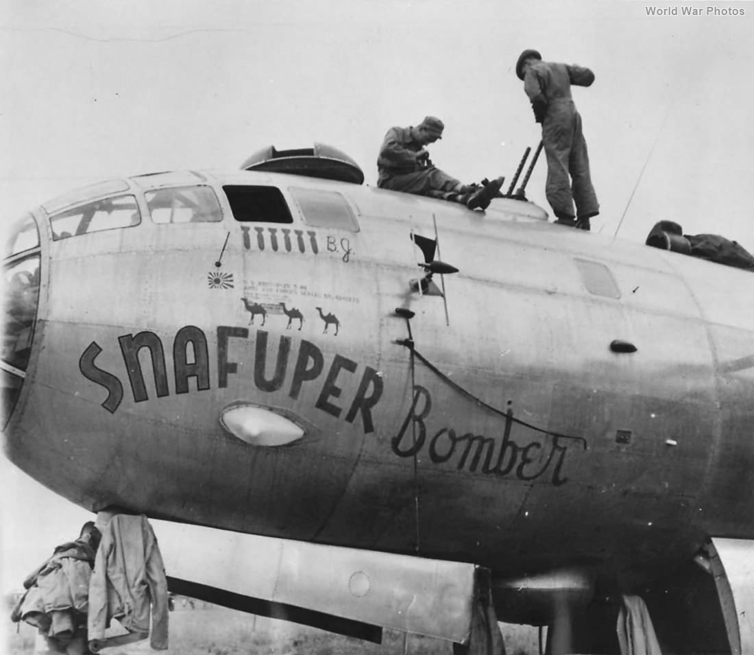 B-29 42-6275 „Snafuper Bomber” China 1944