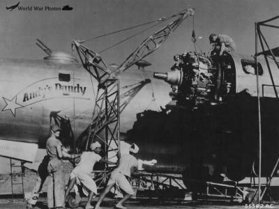B-29 42-65208 Andys Dandy 794th BS 468th BG