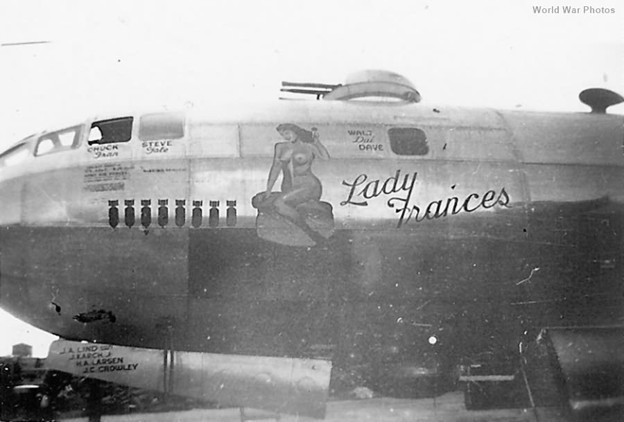 B-29 44-61670 „Lady Frances” of the 444th BG