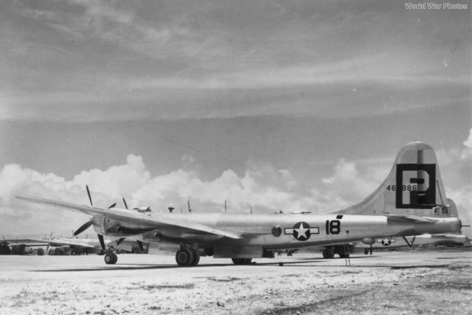 B-29 44-69986 39th BG, 60th Bomb Squadron