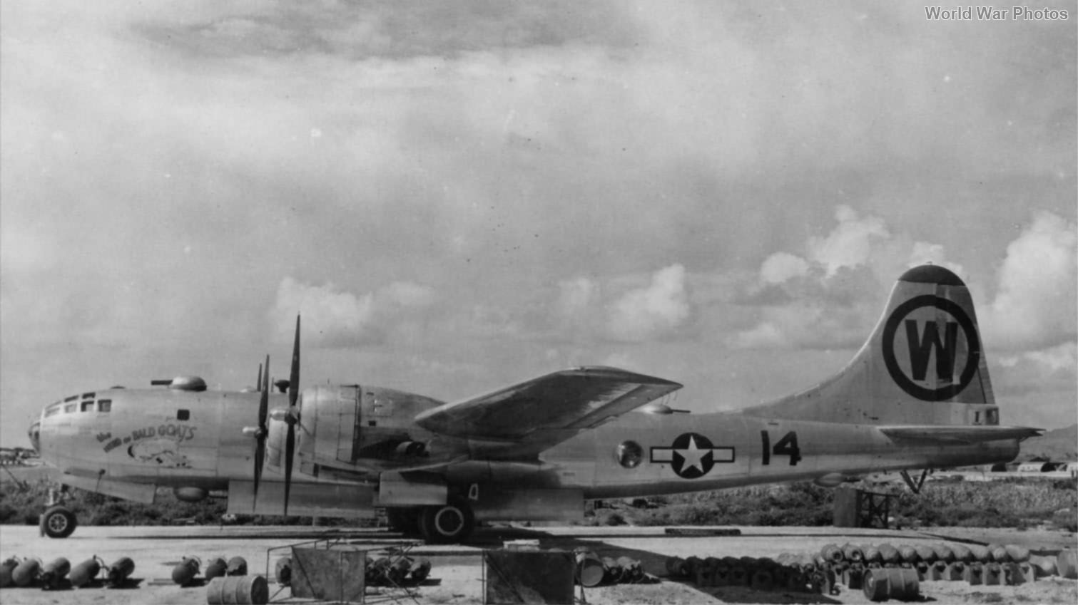 B-29 44-70005 named The Herd of Bald Goats