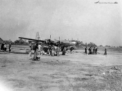 B-29 45th BS 40th BG Hsinching Airfield China December 1944