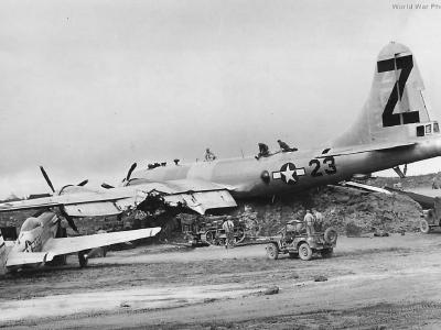 B-29 42-24664 Ramblin Roscoe of the 500th BG