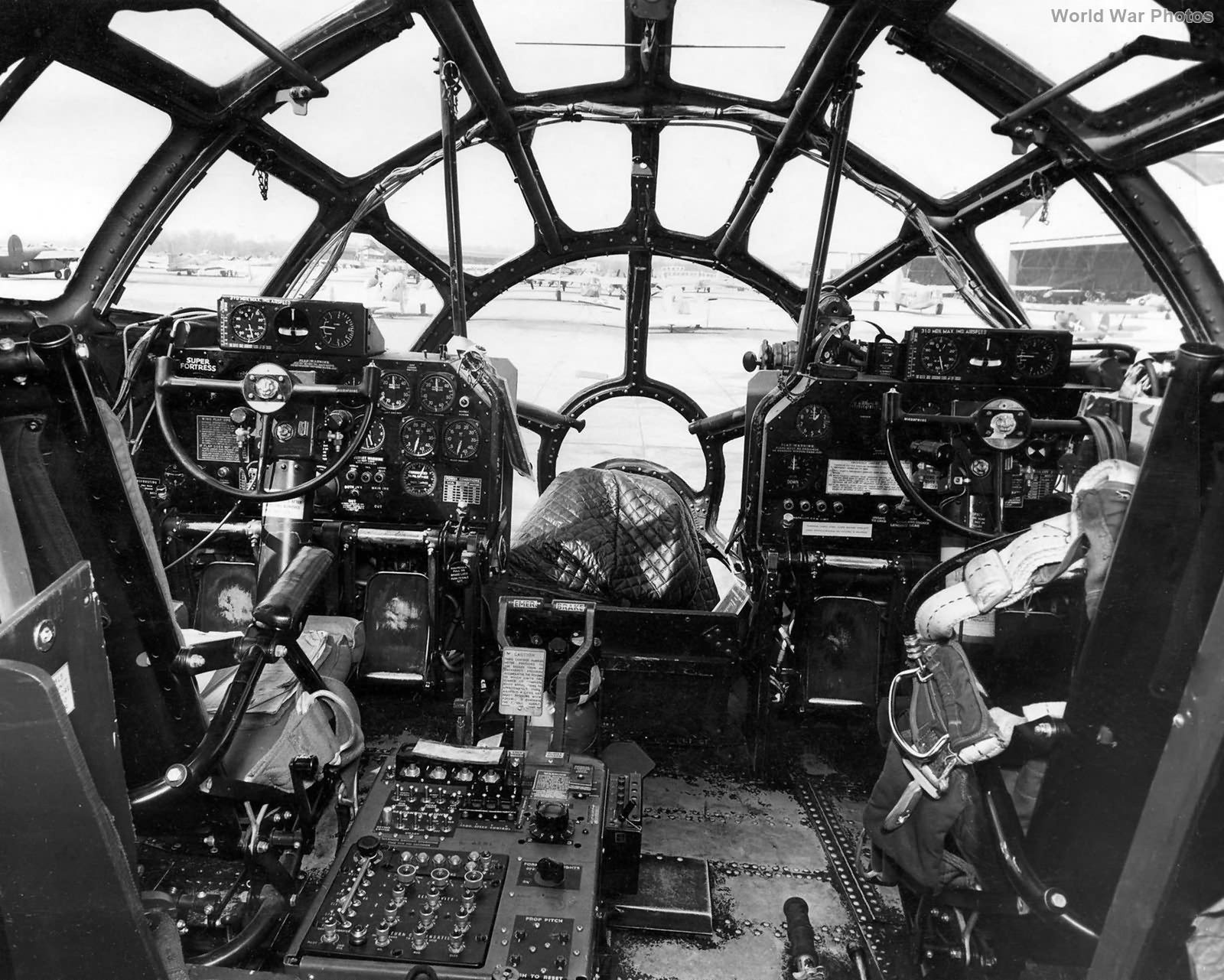 B 29 Interior World War Photos