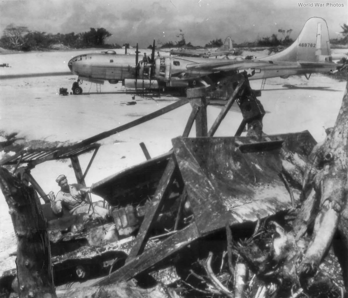 Bulldozer and B-29 Marianas 1945