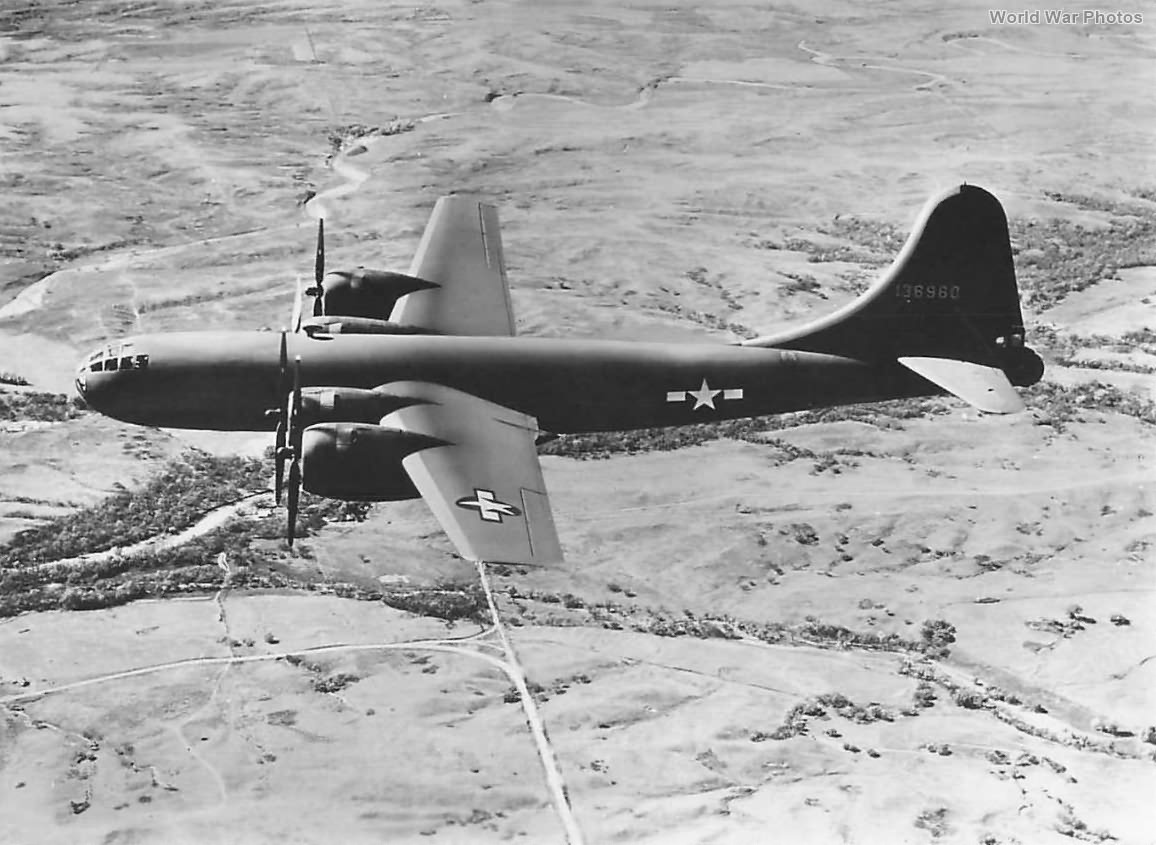 YB-29 41-36960 in flight