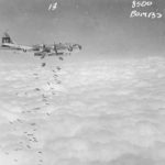 B-29 dropping bombs over Japan 1945