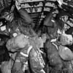 17th Airborne Troops Jump from C-46, Operation Varsity 24 March 1945