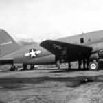 Curtiss C-46 X144 of the 375th TCG, Pacific 1945