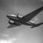 Curtiss C-46 in flight