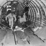 Wounded evacuated aboard C-46