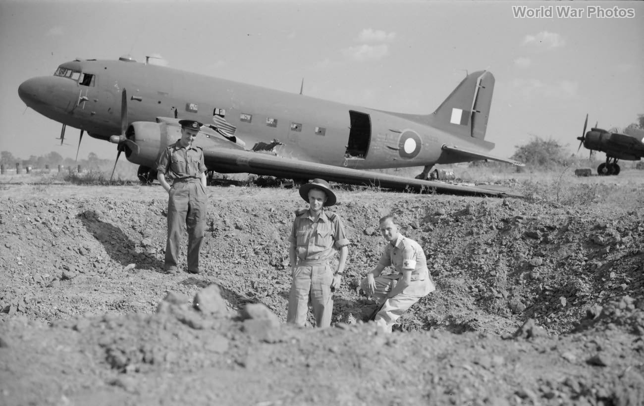 Dakota III KN232 238 Squadron Burma