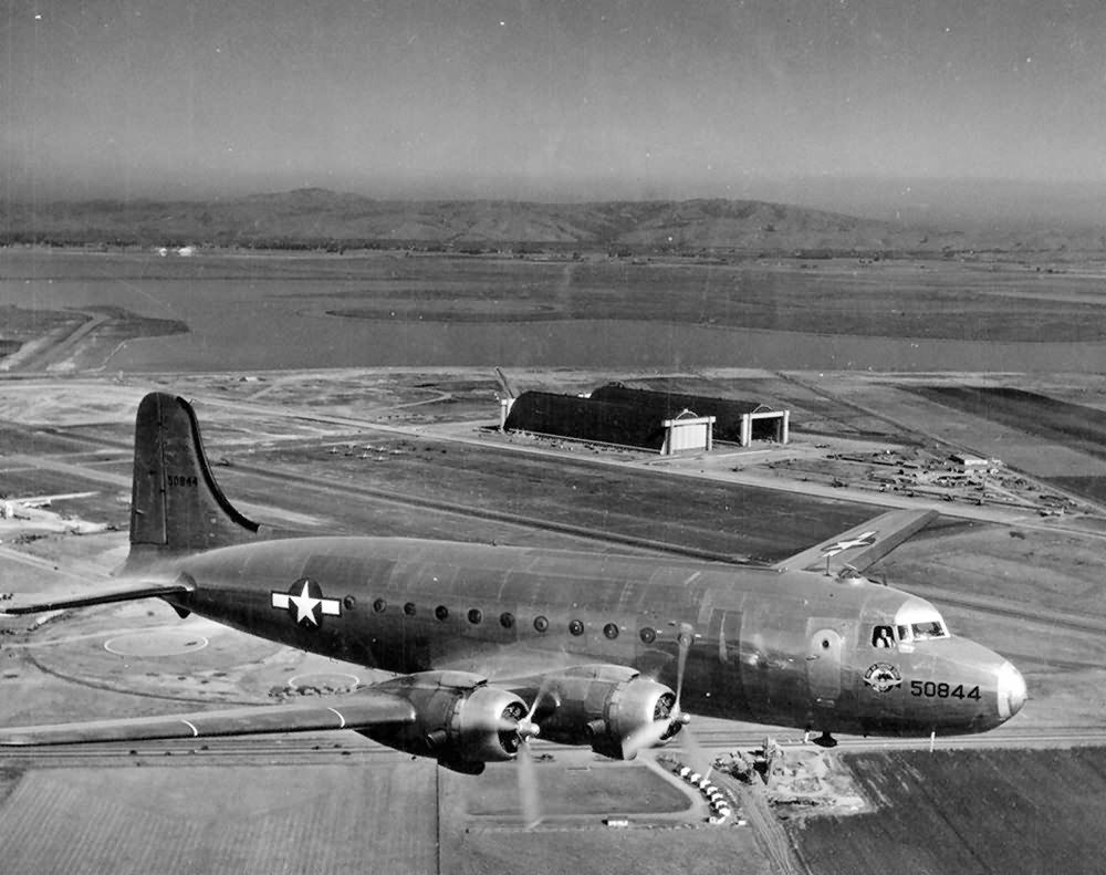 Douglas R5D-1 BuNo 50844 in flight