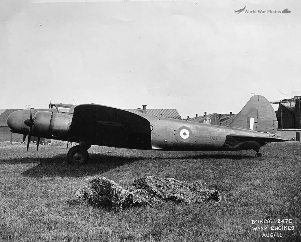 C-73 BOEING 247D DZ203